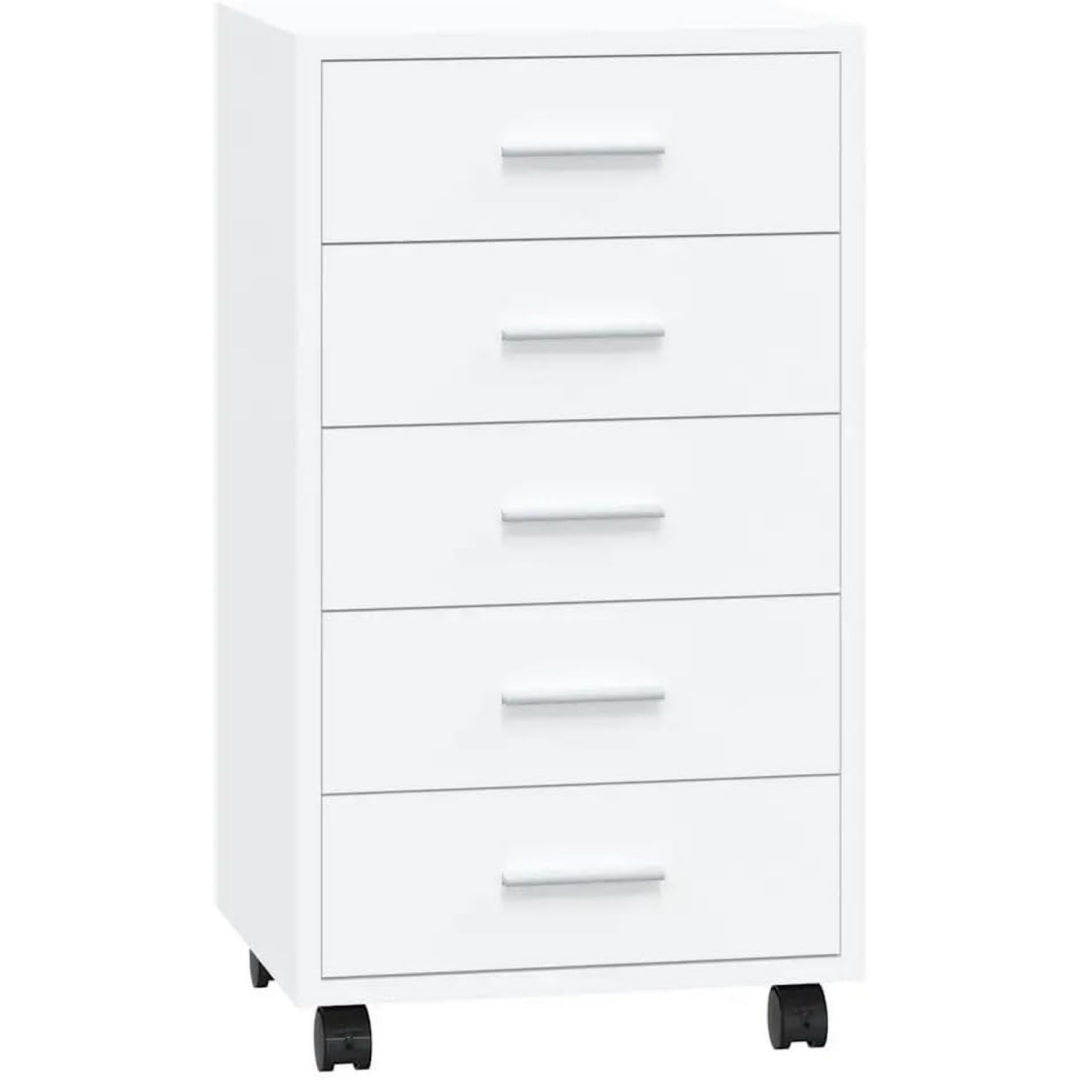 Rollen bestimmen das Erscheinungsbild von dem Sideboard