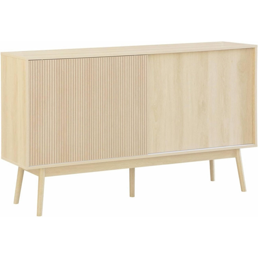 2 Schubladen und Schiebetueren an dem Sideboard
