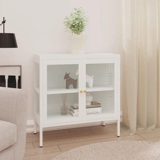 Sideboard mit den Massen 70 x 35 x 70 cm in Weiss
