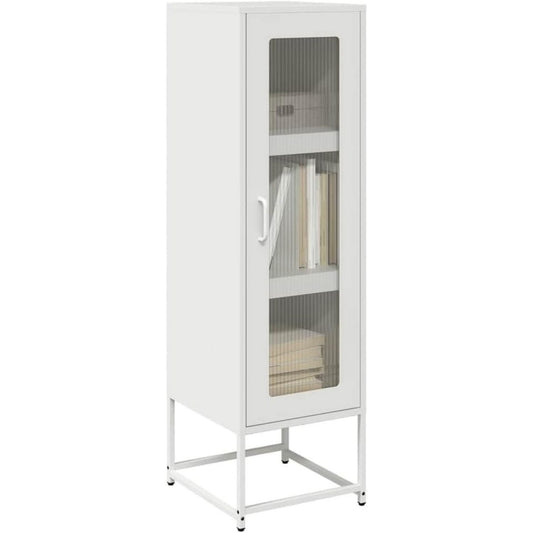 Hochschrank aus Metall mit Schubladen