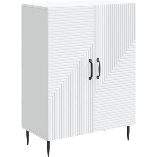 Strukturierte Fronten an dem Sideboard mit den Massen 66 x 34.5 x 89.5 cm